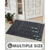 LUMI Front Door mat, Absorbent Mud Resistant Indoor Outdoor Entrance
