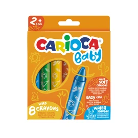 CARIOCA BABY Wachsmalstifte - 8 Stück