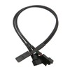 FBHDZVV 2Pcs 4 Pin PWM Fan Splitter Adapter Cable, 4pin