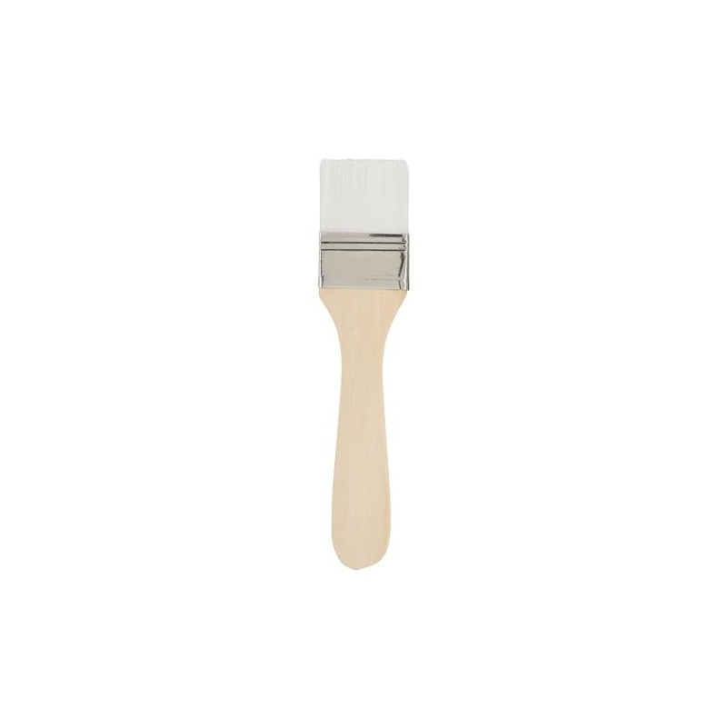 VBS Pack of 10 Primer Brushes Size 6 Paint Nylon