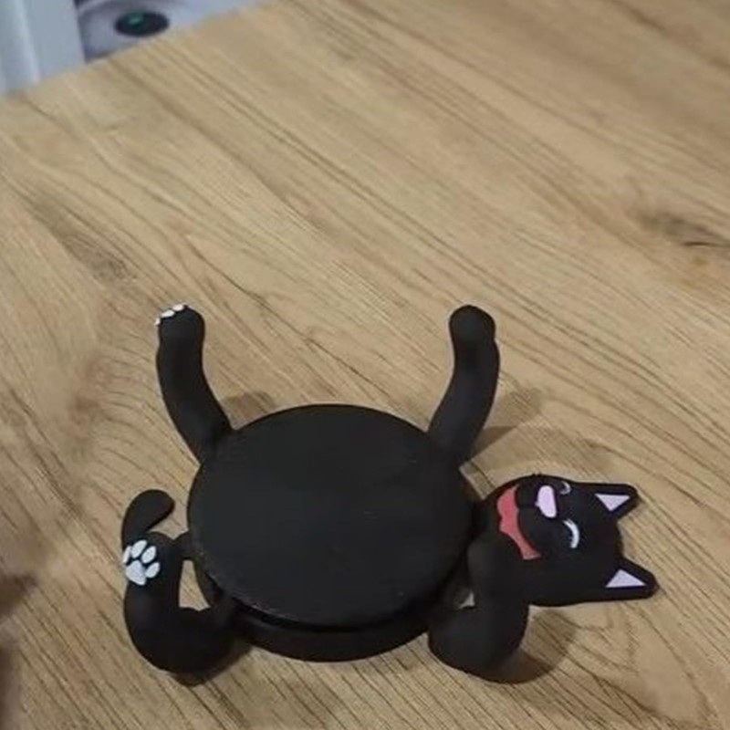 Funny Animals 3D Print Cat Coasters,Creative Cat Drinks Coaster 3D