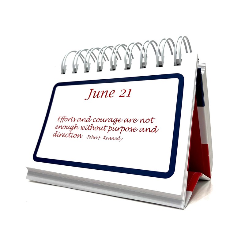 American Presidents Quotes Daily Flip Calendar Perpetual 365 Days Inspiration