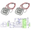 ALAMSCN Pack of 8 Half Bridge Load Cell 50 kg