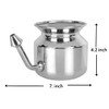 304 Grade Stainless Steel Ayurvedic Jal Neti Pot for Sinus