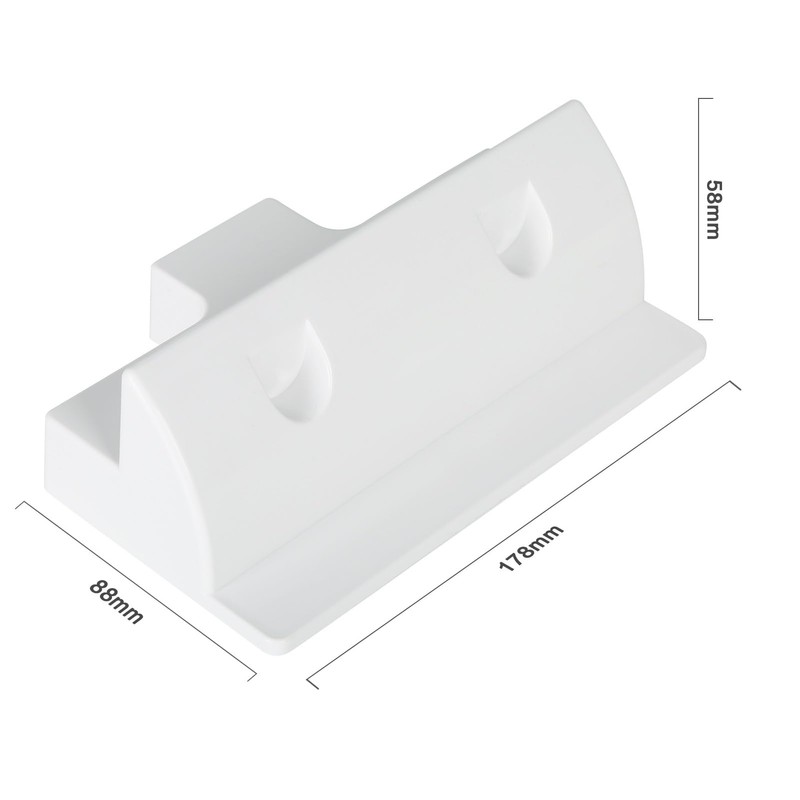 Jadeshay Solar Panel Mounting Brackets, 2Pcs Side Solar Panel Mounting