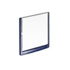 Durable 149x148.5mm Click Door and Wall Sign - Dark Blue