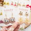 TAINSKY Fall Polymer Clay Cutters, Autumn Clay Cutters for Polymer