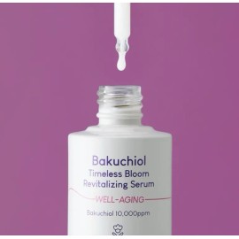 Purito Bakuchiol Timeless Bloom Revitalizing Serum 30ml Kbty Momento De Aplicación Noche Tipo De Piel Todo Tipo De Piel