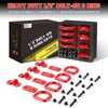 AUTOBOTS 1/2" Heavy Duty Bolt-On Forged D Ring, 12000Lbs Break