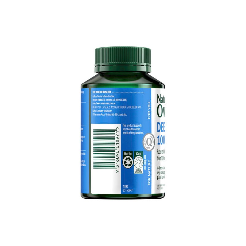 Nature's Own Kelp 1000Mg 200 Tablets