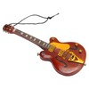 Miniature Electric Guitar Model Innovative Simulation Hand Crafted Wooden Guitar