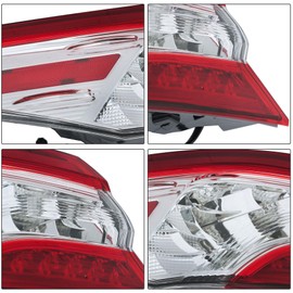 WFLNHB Left Driver Side Outer Tail Light Replacement for Toyota Camry XSE XLE 2018-2020 LH 8156006730 TO2804136