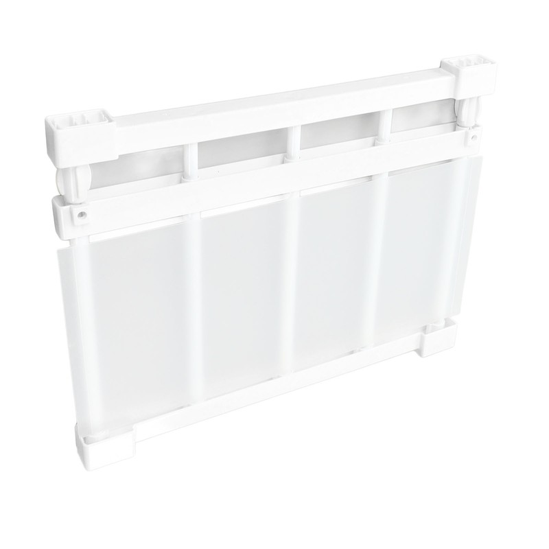 Tension Rod Shelf 14.2 Inch Width Nail Free Expandable Storage
