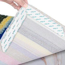 Pau1Hami1ton 8PCS Rug Gripper for Hardwood Floors Keep Your Rugs in Place,Easy to Use Anti Skid Rug Gripper That Won't Damage Hardwood Floors,Providing Lasting Protection.