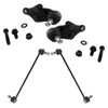 TRQ Front Suspension Kit Ball Joint Sway Bar Stabilizer Link
