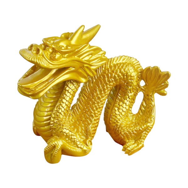 Figurine Kaiyun Dragon 2024 Year Zodiac Figurine Figurine Dragon Dragon Dragon Tatsu Compact Resin Dragon God Good Luck Good Luck Praying for Prosperous Business Money Luck Up Success Celebration