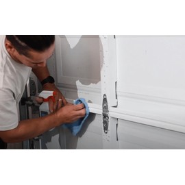 Garage Door Insulation Kit Reflective Foam Core Thermal Barrier 12x7 Double Car Energy Saving by COLL7AWS