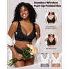 As Fairy Bras for Women Deep V Seamless Wireless Support