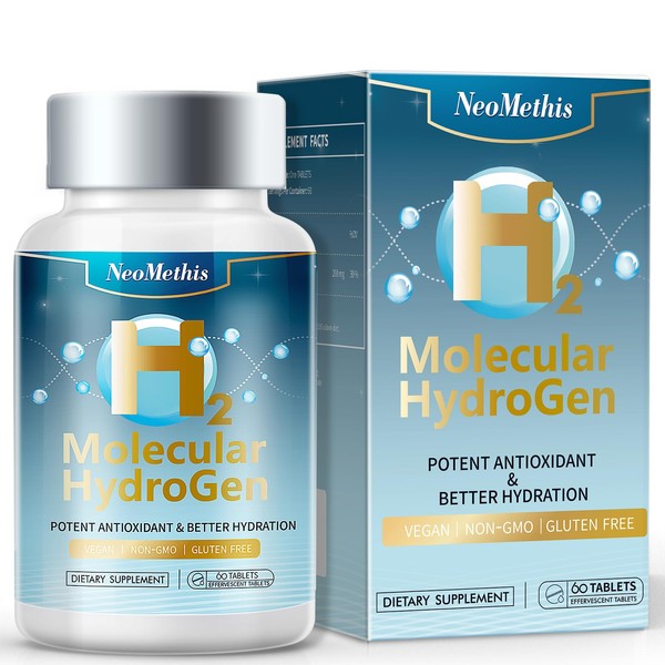 NeoMethis Hydrogen Water Tablets - H2 Molecular Hydrogen - Support
