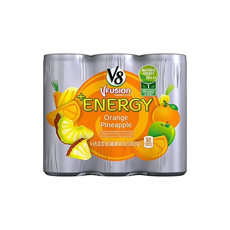 V8 +Energy Variety Pack, Pomegranate Blueberry, Peach Mango, Orange Pineapple