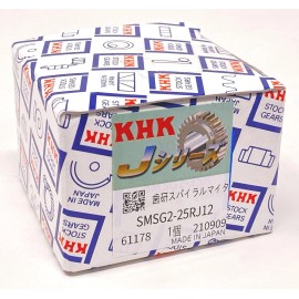 KHK BRAND NEW KHK Ground Tooth Spiral Miter Gear SMSG2 LEFT OR RIGHT TWIST - RIGHT TWIST