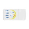 'Night Night Sleep Tight' Pill Box with Tablet Splitter (PI00033897)