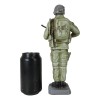Ebros Gift Military Marine Army Deploy Soldier On Guard With