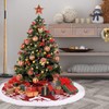Vosarea Christmas Tree Rock Xmas Tree Base Mat Holiday Christmas