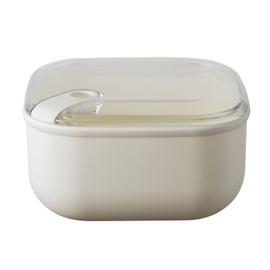OMADA Design - Large 2 L airtight Food Container with Transparent lid - Made in Italy - Pull Box line