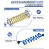 Runner for Yard, Double Shock Absorption Trolley System for Large