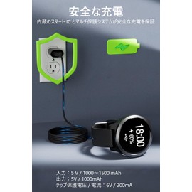 Garmin Charger Cable, YITONGXXSUN 1m Garmin Smart Watch Charger Fast Charging for Garmin Fenix 5 5S 5X Plus, ForeAthlete 245/245 Music, Vivoactive 3/3 Music, Garmin Instinct, Venosport, Venu, sq