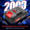 20V Power Drill Cordless, Cordless Drill with Battery and Charger