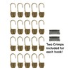 Hook & Cord - Dichromate Coated Metal Spring Hooks |