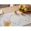 Caflife Boho Table Runner 13 x 108 Inch Long Natural