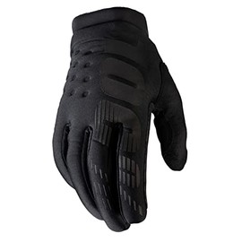 100% Brisker Women's Gloves, Black, S