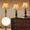 2 Piece Lampshade Harp Holder, Adjustable Bracket, Lamp Harp Set,