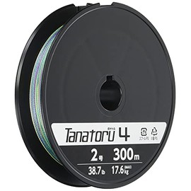 Shimano PL-F74R Tanatoru 4 PE Fishing Line, 984.3 Feet (300 M), No. 2.0, 38.7 lbs (17.6 kg)