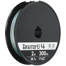 Shimano PL-F74R Tanatoru 4 PE Fishing Line, 984.3 Feet (300 M), No. 2.0, 38.7 lbs (17.6 kg)