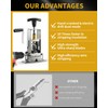 CuzConven Wire Stripper Machine,0.03-1 Inch Wire Stripping Machine with Hand