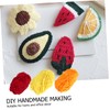 DOITOOL 12Pcs Handmade Wool Yarn Soft and Smooth Knitting String