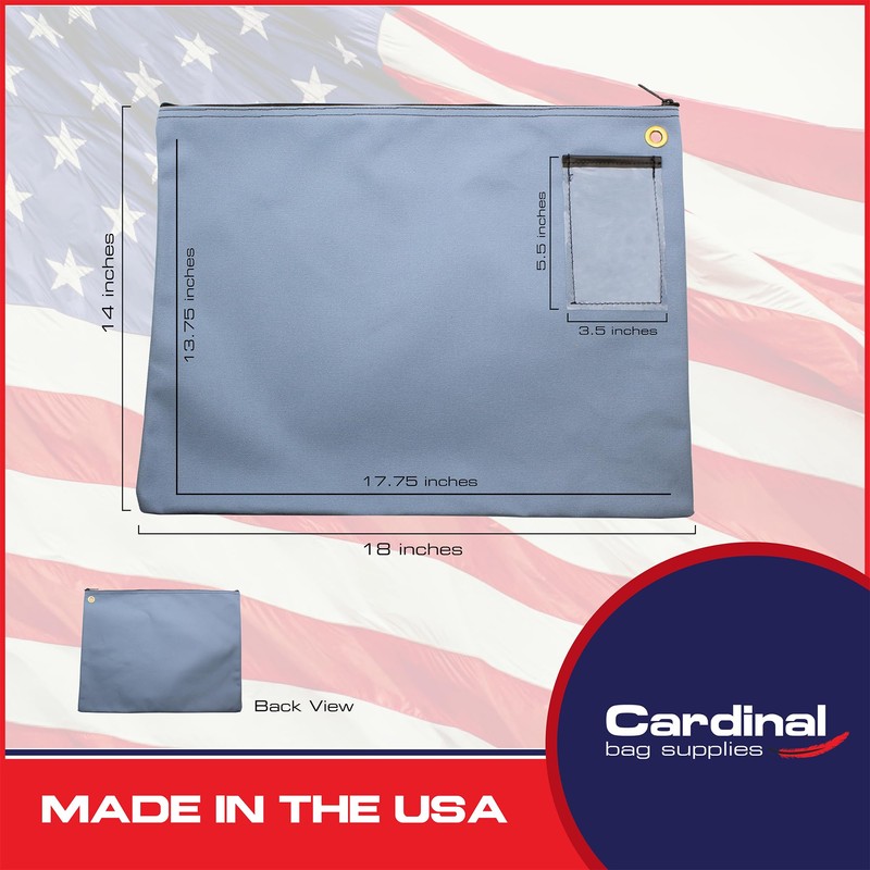 Cardinal bag supplies Interoffice Canvas Mailbag, Transit Envelope, Mailer Pouch,