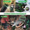 Veubew 10000mAh Emergency Hand Crank Radio with LED Flashlight, AM/FM