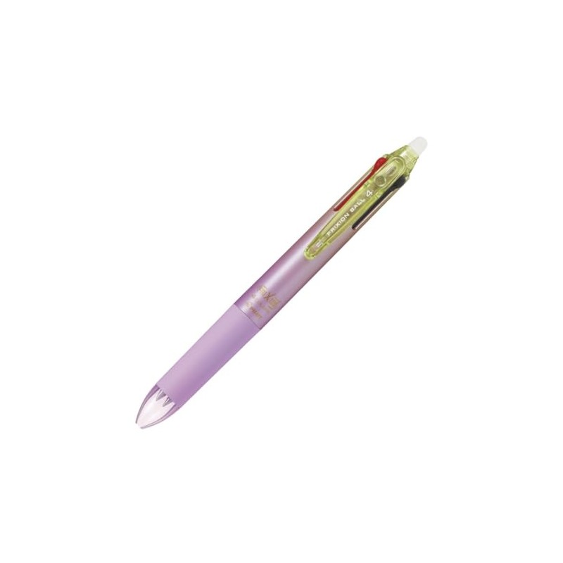 Pilot 4-Color Ballpoint Pen, FriXion Ball 4 Slim, 0.38mm【Gradient Purple】