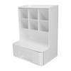 Storage Box Oblique Plug in Design Large Capacity Plastic Pen