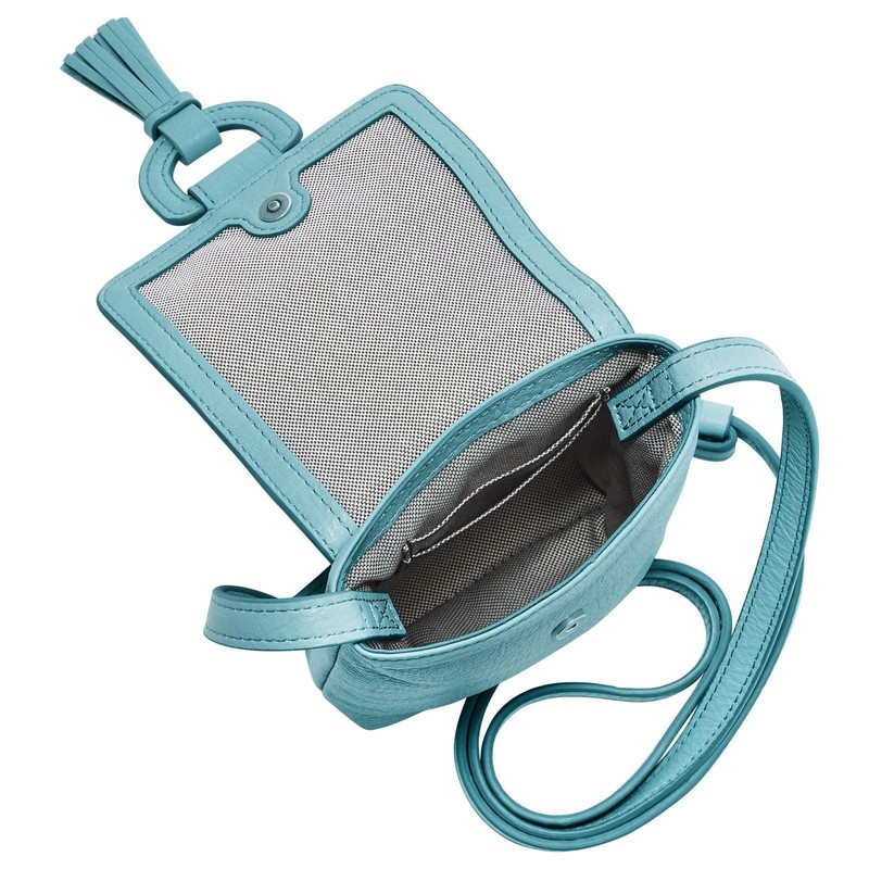 Fossil Bobbie Phone Crossbody Blue, blue