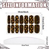 12 Sheets Halloween & Christmas Full Nail Wraps Stickers, Nail