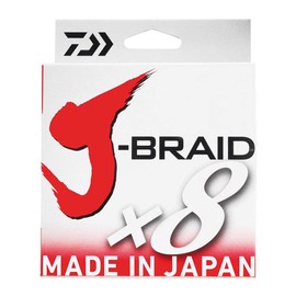 Tresse daiwa J Braid X 8 - 150m, vert, 0.28, 26.5kg/58lbs