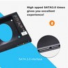 Dpofirs SATA Hard Drive Caddy, Universal 12.7 mm SATA SATA