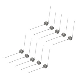 Oedema 10Pcs 90 Degree Torsion Spring 9 Coils 0.5mm Wire Diameter Small Springs Stainless Steel Tiny Torsional Spring OD 6mm for Tool Repair, Wookworking DIY