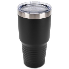 100 North, Polar Camel, United States National Parks, Black 30 Ounce, Stainless Steel, Vacuum Insulated Travel Tumbler Mug With Clear Lid, Yellowstone Adventures